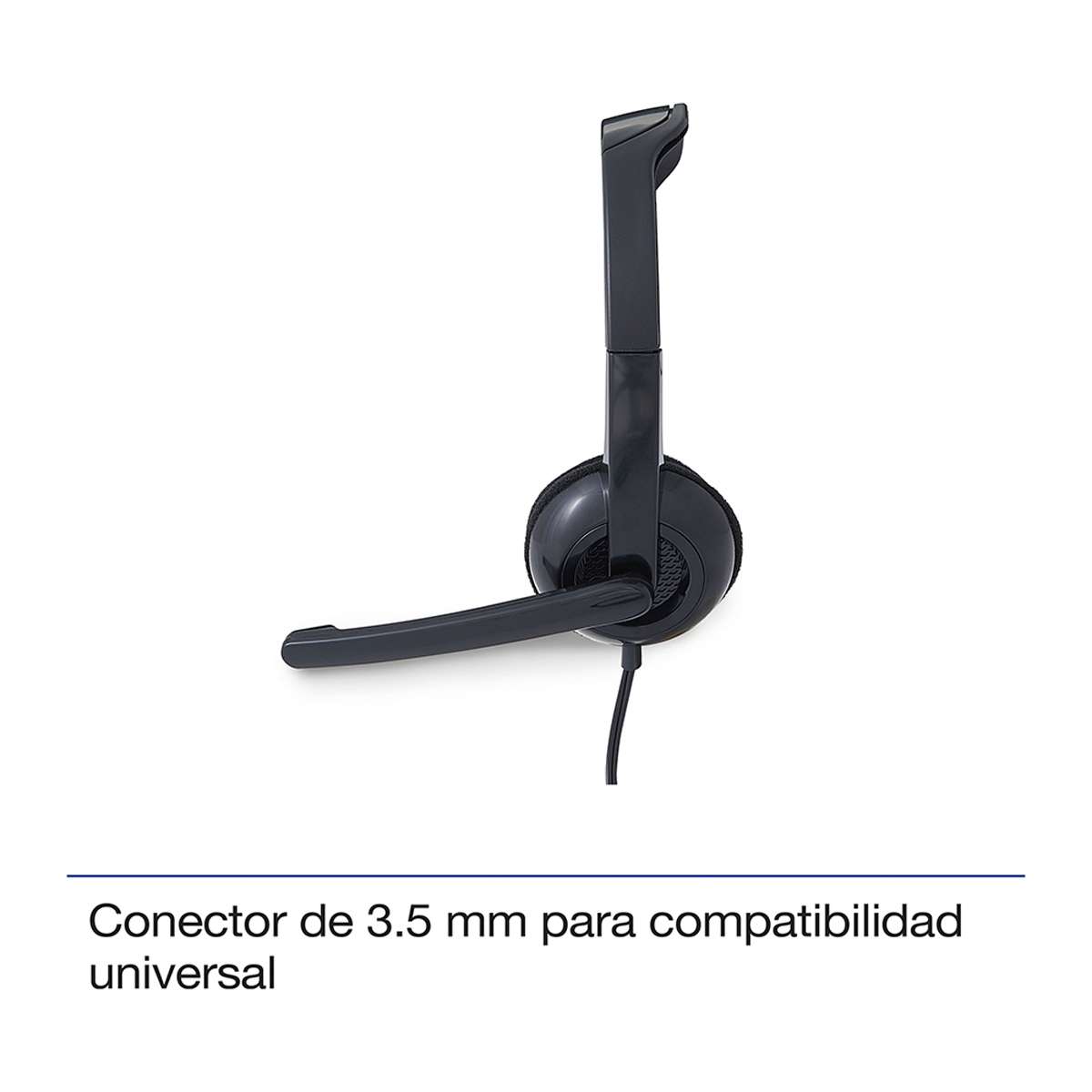 Auricular Con Micrófono Verbatim 70721 35mm Con Diseño Ergonómico.